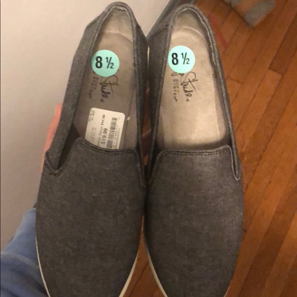 Grey flats
